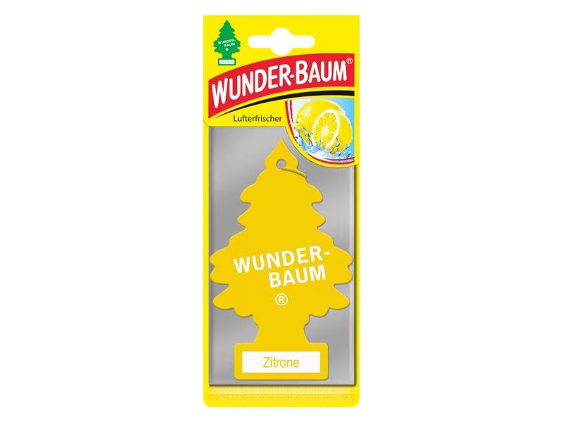 Wunderbaum Auto-Lufterfrischer Zitrone
