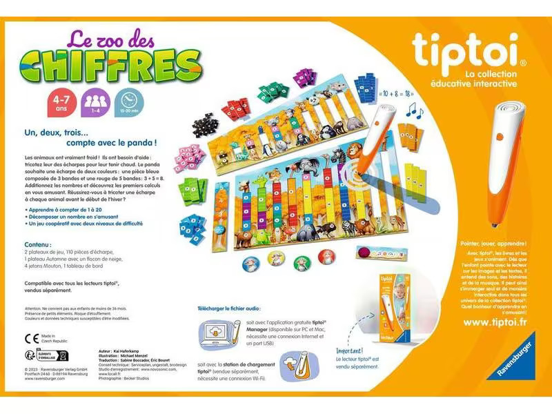 tiptoi Spiel Le zoo des chiffres -FR-