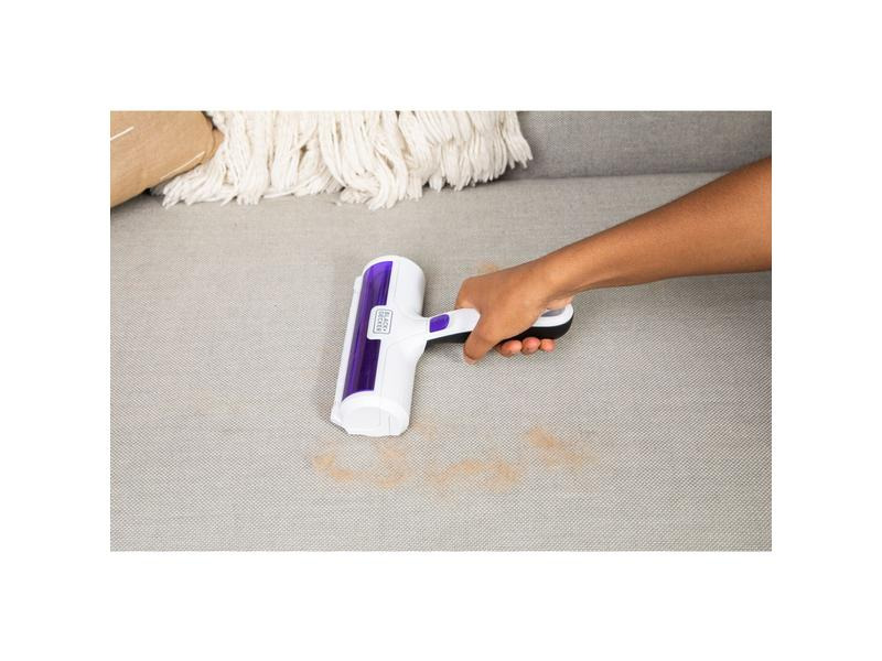 BLACK+DECKER Tierhaarentferner Weiss / Lila
