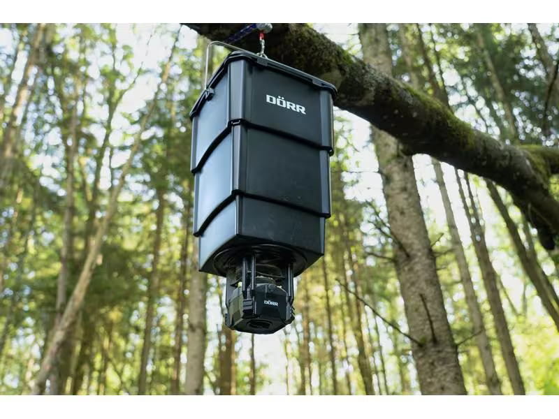 Dörr Kamera Compact Futterstreuer Set mit Behälter