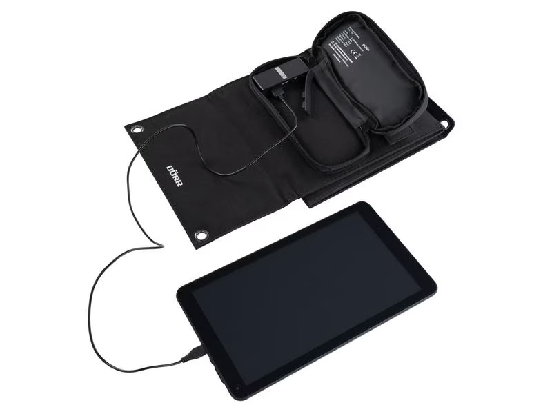 Dörr Kamera Solarpanel PB-10000 mAh 21W XL mit Powerbank