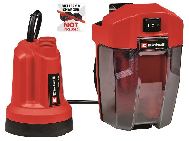 Einhell Akku-Klarwasserpumpe GE-SP 18 LL Li Solo