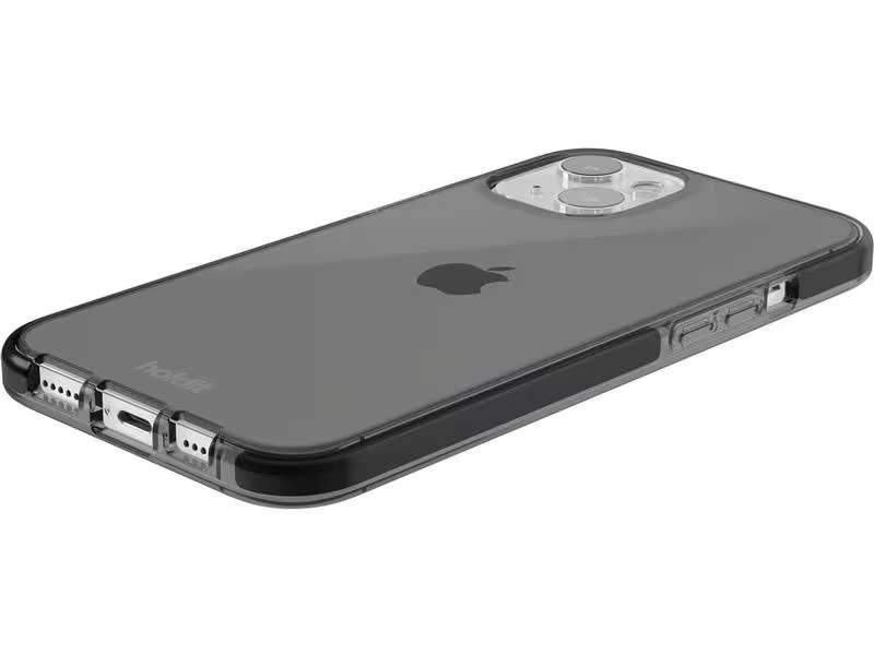 Holdit Back Cover Seethru iPhone 15 Plus Schwarz