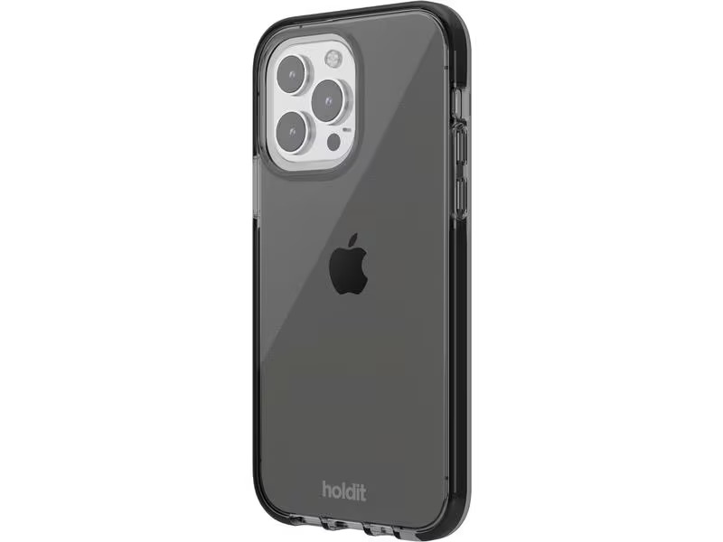 Holdit Back Cover Seethru iPhone 15 Pro Schwarz