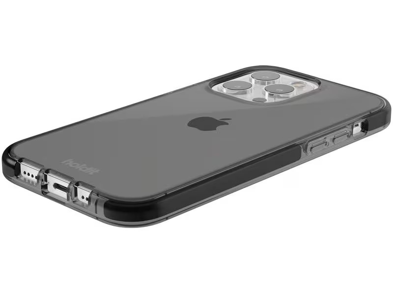 Holdit Back Cover Seethru iPhone 15 Pro Schwarz