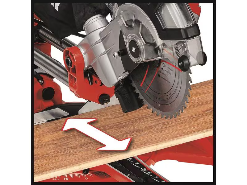 Einhell Zug-Kapp-Gehrungssäge TC-SM 2131/1 Dual