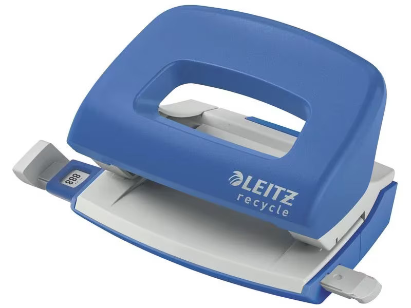 Leitz Locher NeXXt Recycle Mini 10 Seiten, Blau