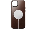Nomad Back Cover Modern Leather Horween iPhone 15 Plus Schwarz