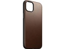 Nomad Back Cover Modern Leather iPhone 15 Plus Braun