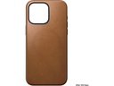 Nomad Back Cover Modern Leather iPhone 15 Pro Max Rostbraun