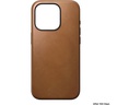 Nomad Back Cover Modern Leather iPhone 15 Pro Rostbraun