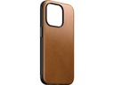 Nomad Back Cover Modern Leather iPhone 15 Pro Rostbraun