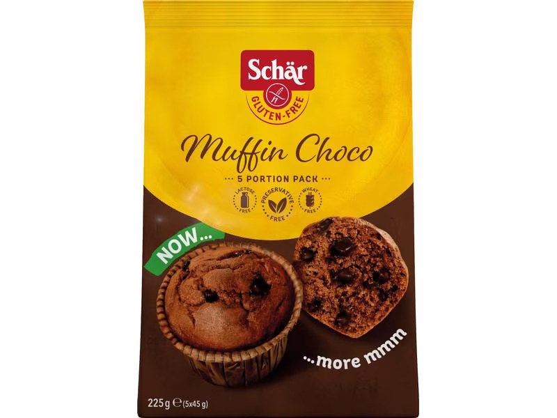 Dr.Schär Gebäck Muffins Choco glutenfrei 225 g