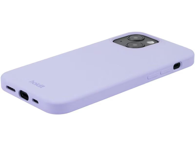 Holdit Back Cover Silicone iPhone 15 Lavendel