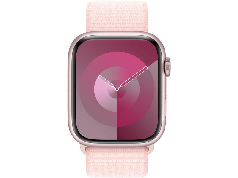 Apple Sport Loop 45 mm Hellrosa