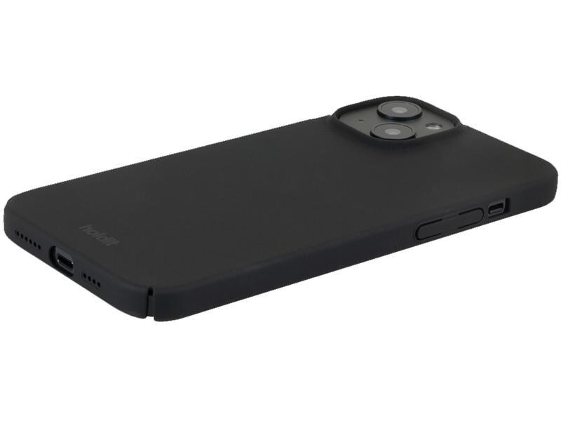 Holdit Back Cover Slim iPhone 15 Plus Schwarz