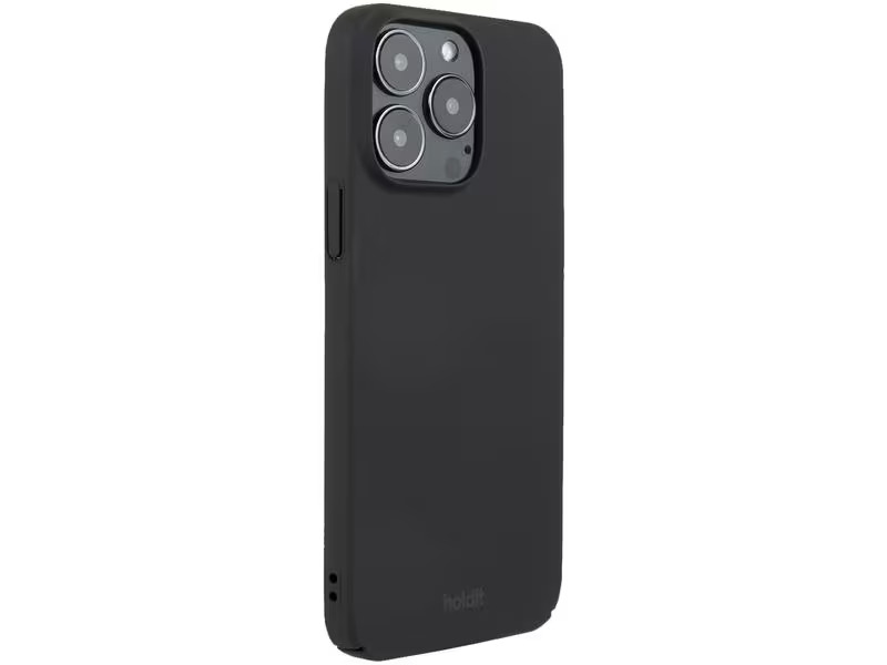 Holdit Back Cover Slim iPhone 15 Pro Max Schwarz