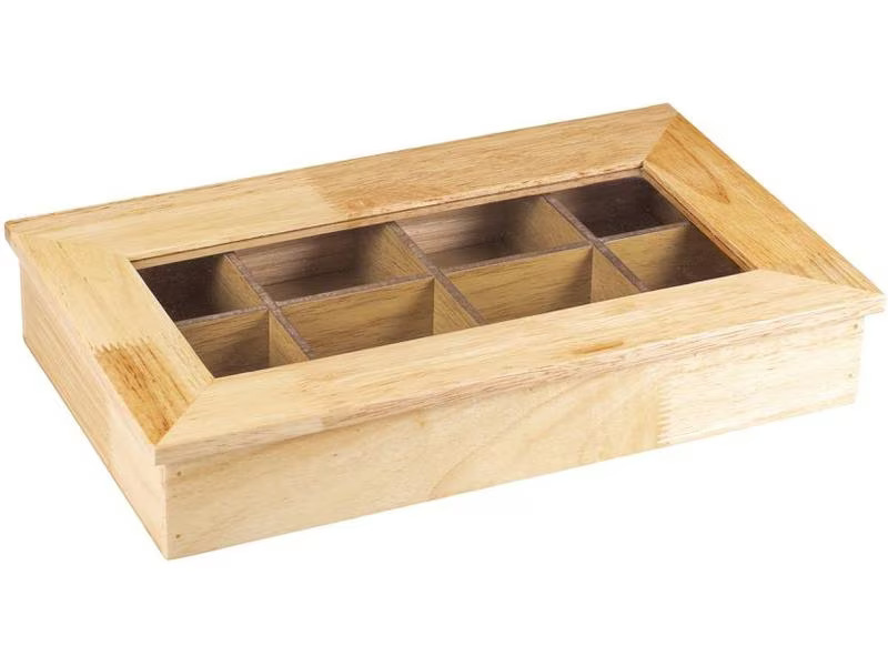 Kadastar Teebeutel-Box Jasmin Hellbraun