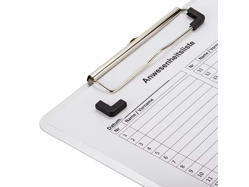 Läufer Dokumentenhalter A4 Silber