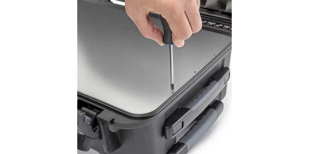 Nanuk Einbaurahmen Deckel Panel für Mod. 933 - Aluminium