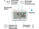 ADE Digitalwecker mit Temperaturanzeige