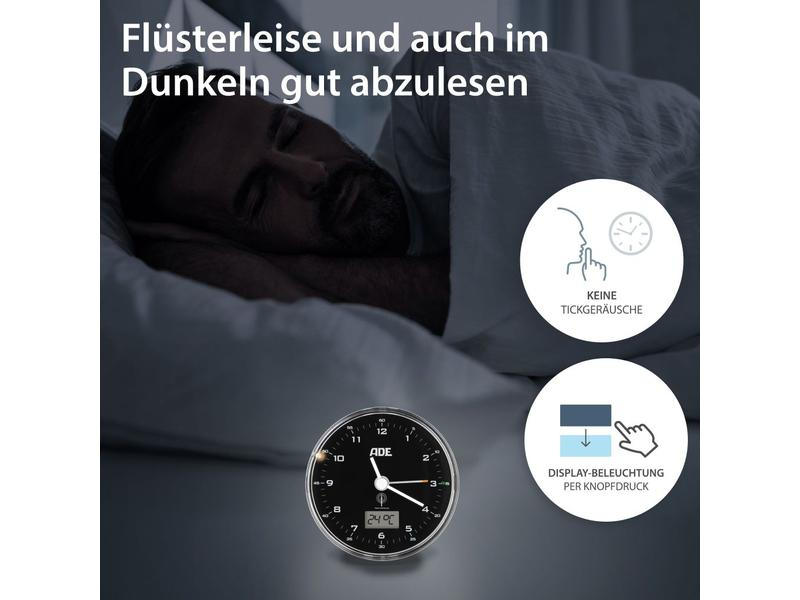 ADE Funkwecker 8.1 x 4 cm