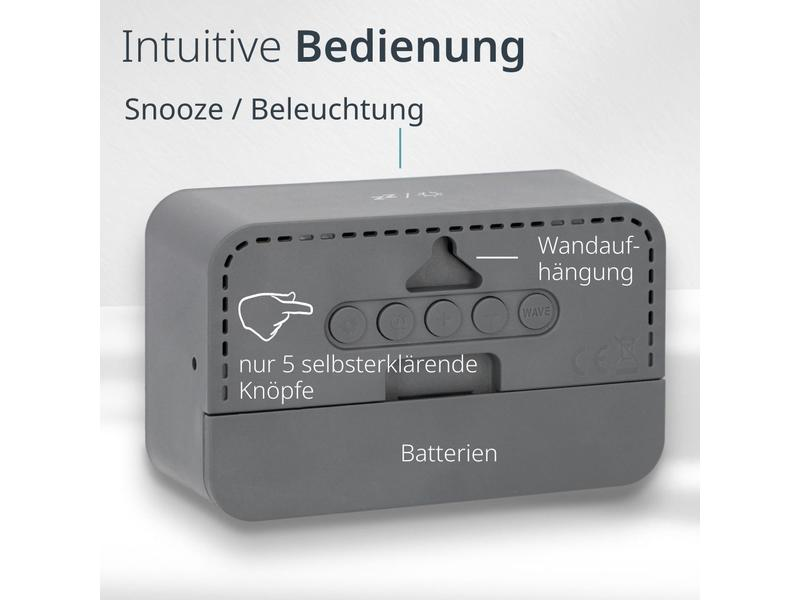 ADE Funkwecker mit Kalender