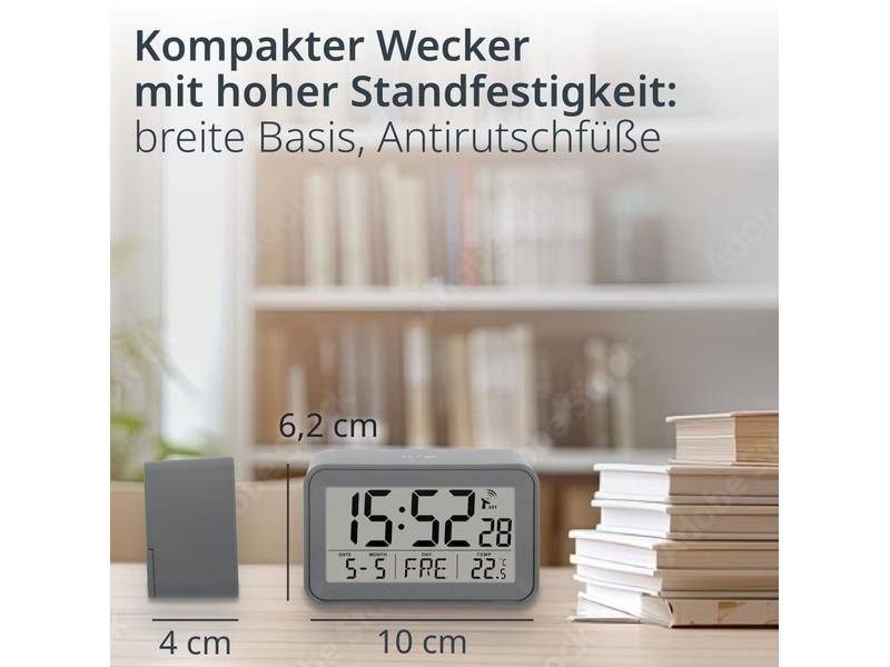 ADE Funkwecker mit Kalender