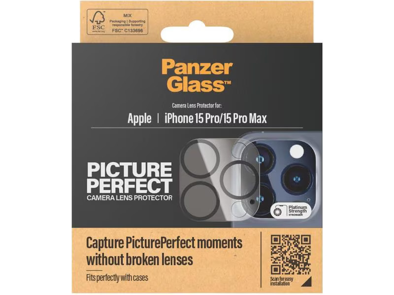 Panzerglass Camera Protector Apple iPhone 15 Pro / 15 Pro Max