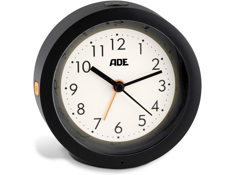 ADE Klassischer Wecker mit Nachtlicht-Sensor