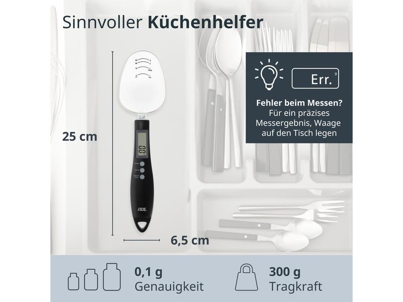 ADE Löffelwaage Eni Schwarz