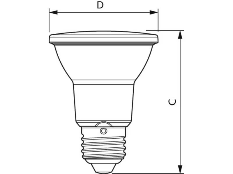 Philips Professional Lampe MAS LEDspot VLE D 6-50W 927 PAR20 40D