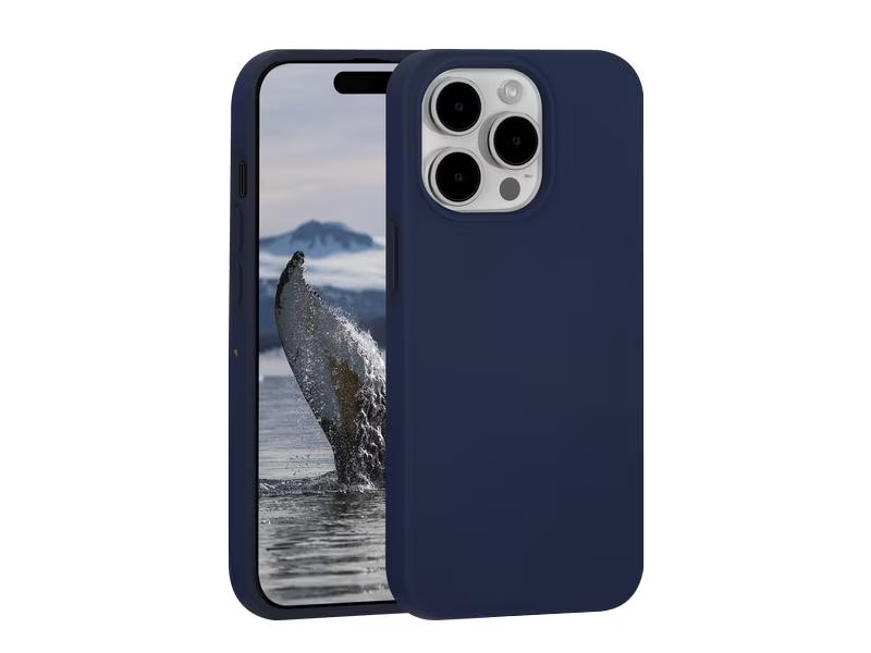 dbramante1928 Back Cover Iceland D3O iPhone 15 Pro Blau
