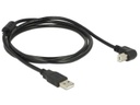 Delock USB 2.0-Kabel A - B gewinkelt 1.5 m