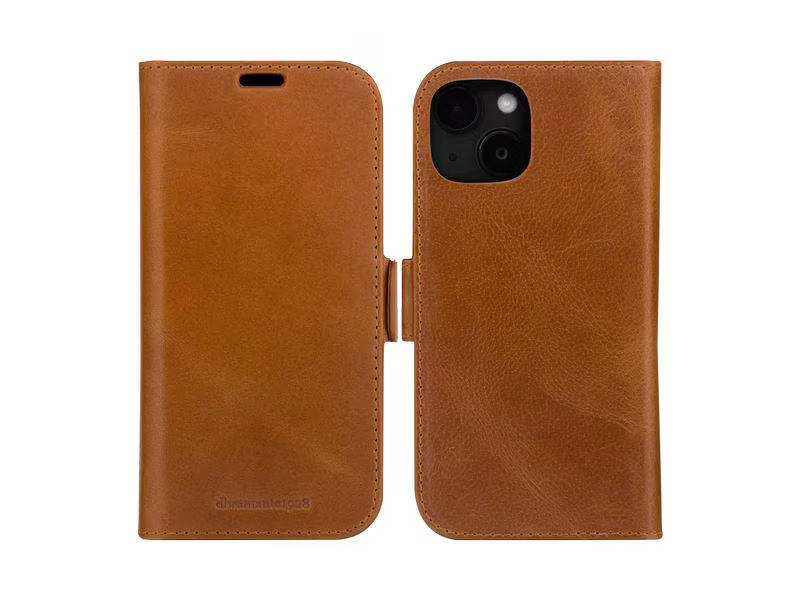 dbramante1928 Book Cover Lynge iPhone 15 Plus Braun