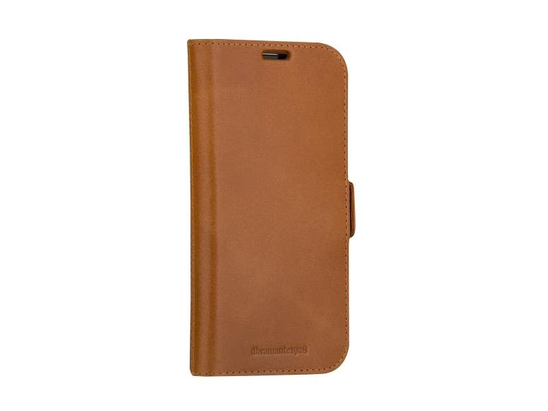 dbramante1928 Book Cover Lynge iPhone 15 Plus Braun