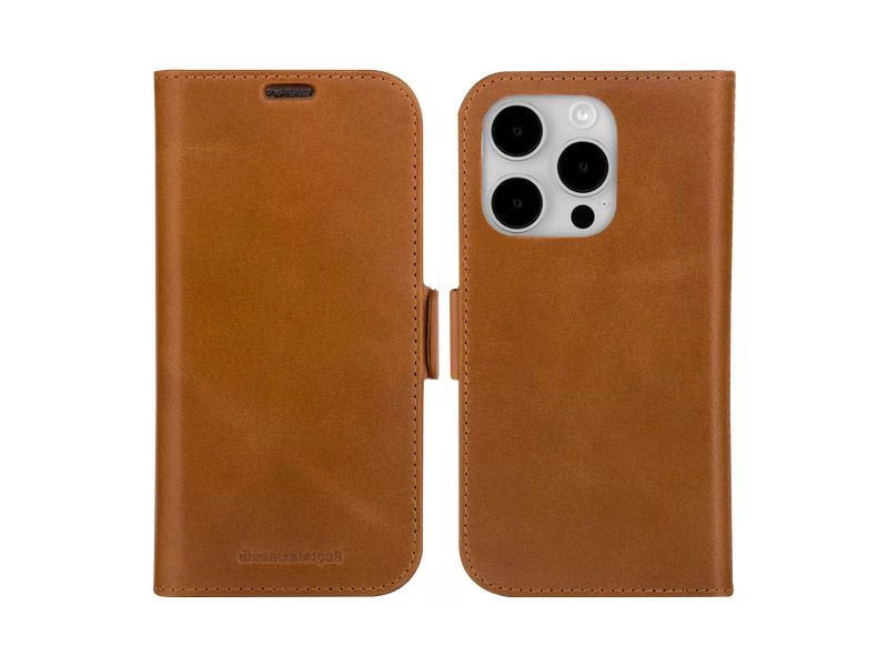 dbramante1928 Book Cover Lynge iPhone 15 Pro Max Braun
