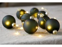Star Trading LED-Lichterkette Bliss, 1.6 m, 8 Kugeln, Grün