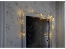 Star Trading LED-Lichterkette Dew Drop Flower, 1.4 m, 120 LEDs, Silber