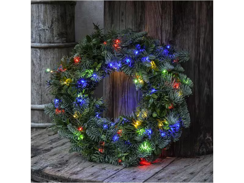 Star Trading LED-Lichterkette Dew Drop Micro, 7.2 m, 96 LEDs, Grün