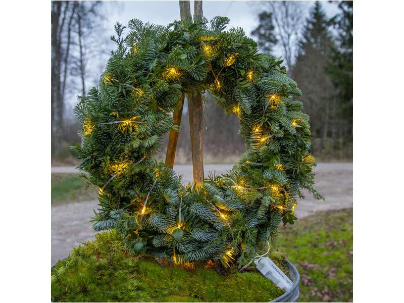 Star Trading LED-Lichterkette Dew Drop Micro, 7.2 m, 96 LEDs, Klar