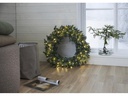 Star Trading LED-Weihnachtskranz Greyland, Ø 80 cm, Grün