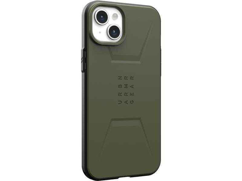 UAG Back Cover Civilian Case iPhone 15 Plus Olive