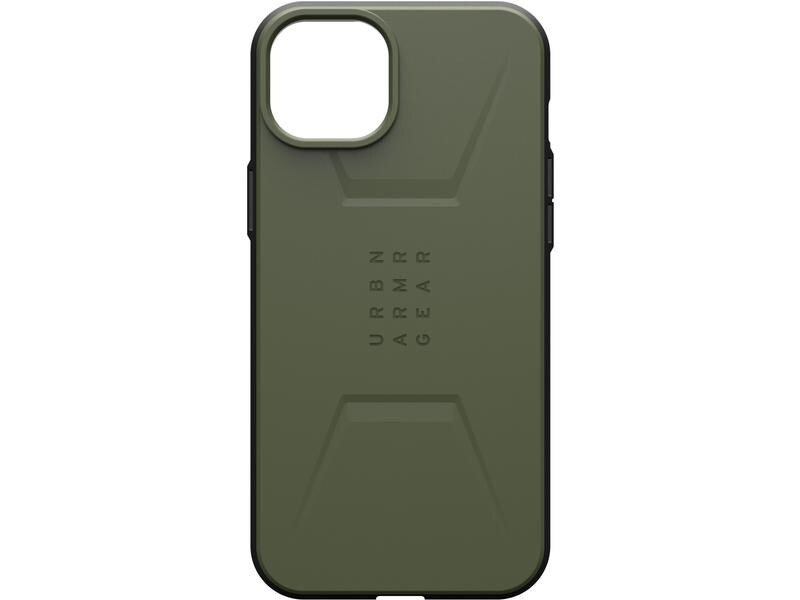 UAG Back Cover Civilian Case iPhone 15 Plus Olive