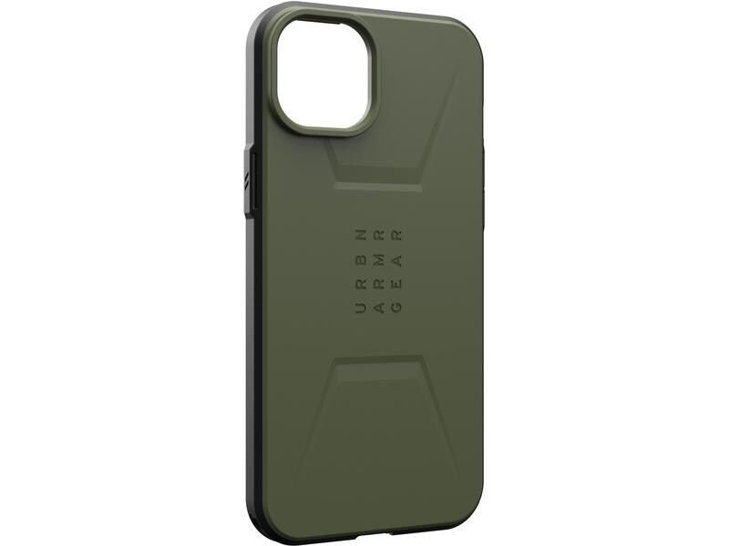 UAG Back Cover Civilian Case iPhone 15 Plus Olive