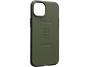 UAG Back Cover Civilian Case iPhone 15 Plus Olive