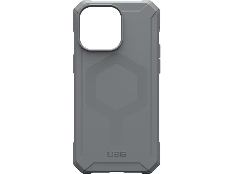 UAG Back Cover Essential Armor iPhone 15 Pro Max Silver