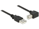 Delock USB 2.0-Kabel A - B gewinkelt 2 m