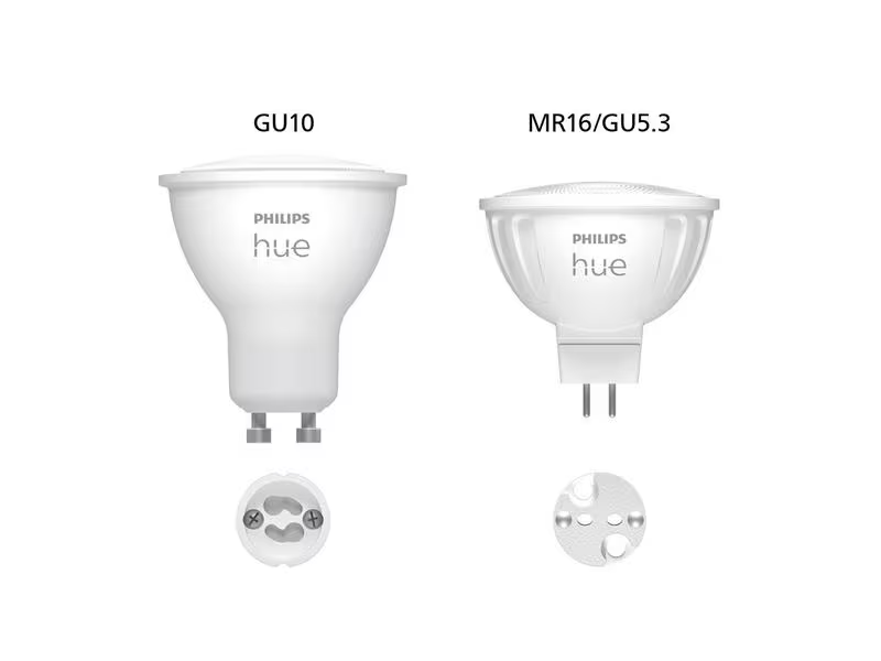 Philips Hue Leuchtmittel 5.1W GU5.3 MR16 White Ambiance Doppelpack