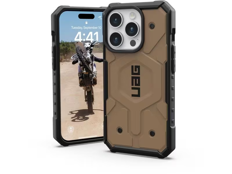 UAG Back Cover Pathfinder iPhone 15 Pro Dark Earth